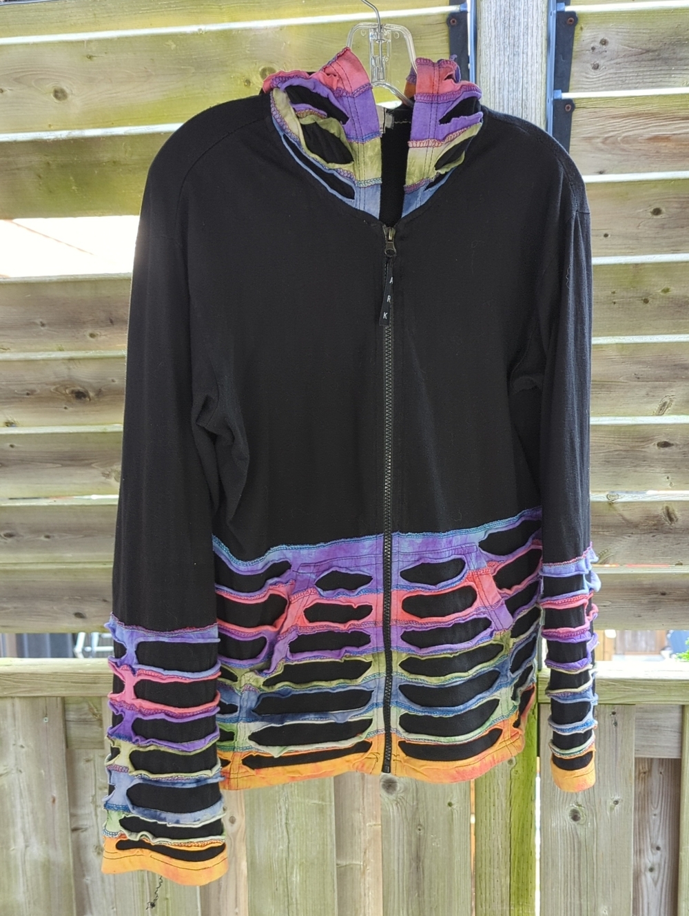 Fair Trade Rainbow Hoodie